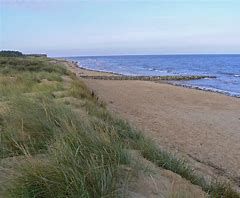 North Norfolk beach scene